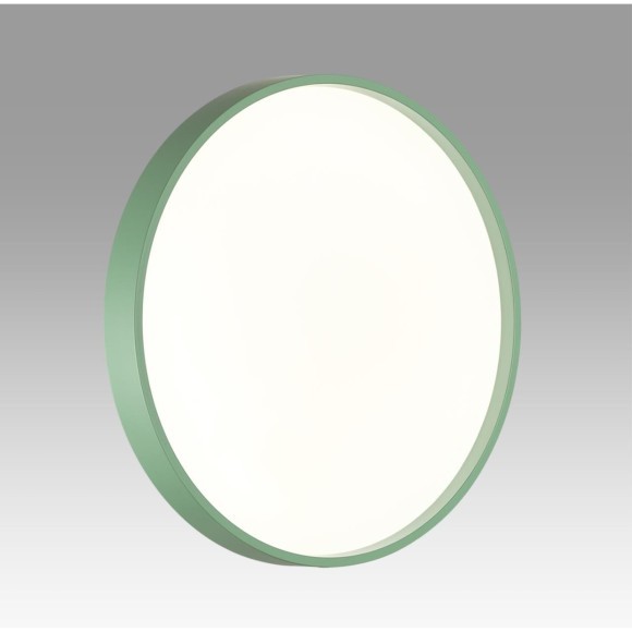 7743/CL COLOR SN Светильник светодиодный потолочный пластик/белый/зеленый LED 30Вт 4000К D330 IP43 MAVIC