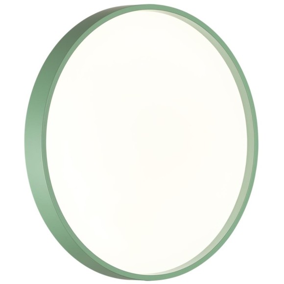 7743/CL COLOR SN Светильник светодиодный потолочный пластик/белый/зеленый LED 30Вт 4000К D330 IP43 MAVIC