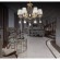 Хрустальная подвесная люстра Lumina Deco Dominni LDP 9268-6 GD