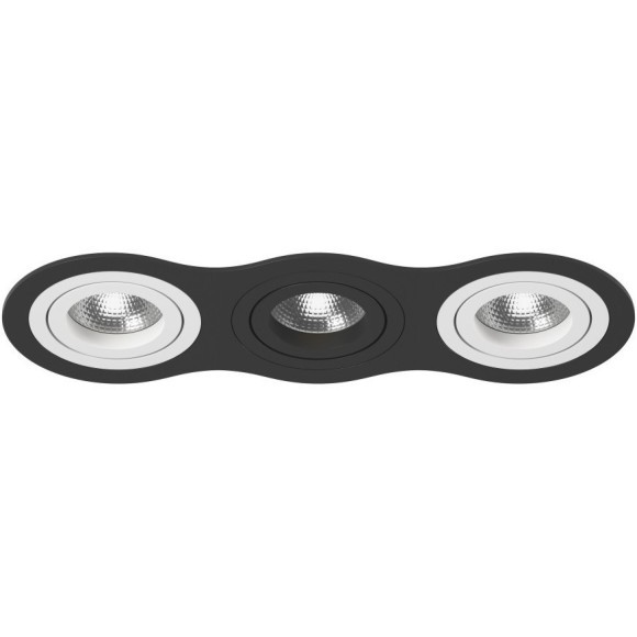 Встраиваемый светильник Lightstar i637600706 Intero 16 под лампы 3xGU10 150W