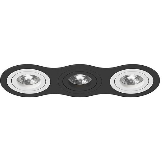 Встраиваемый светильник Lightstar i637600706 Intero 16 под лампы 3xGU10 150W Встраиваемый светильник Lightstar i637600706 Intero 16 под лампы 3xGU10 150W