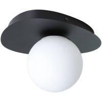 902091 Бра CASTROVIDO, 1X4,2W(G9),IP44, сталь, черный, белый