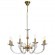 Люстра подвесная хрустальная Stilfort 1050/03/08P серия Glass