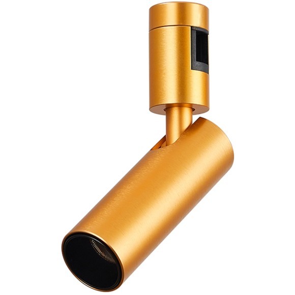 ST811.206.05 Магнитный трековый светильник золотистый LED 1*5W 3000K 350Lm Ra90 60° FARM