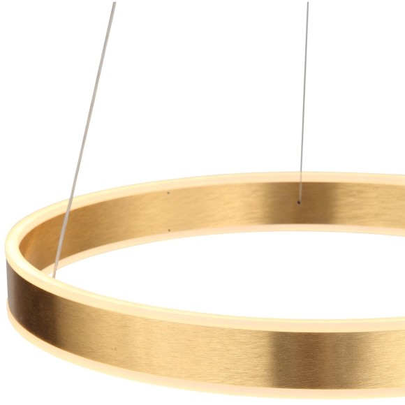 SL944.203.01 Люстра подвесная ST-Luce Анодированный золотой/Белый LED 1*40W 3000K-6000K ONZE