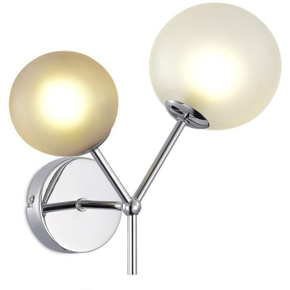 SLE1107-101-02 Светильник настенный Хром/Белый, Серый G9 LED 2*5W 4000K MALTE