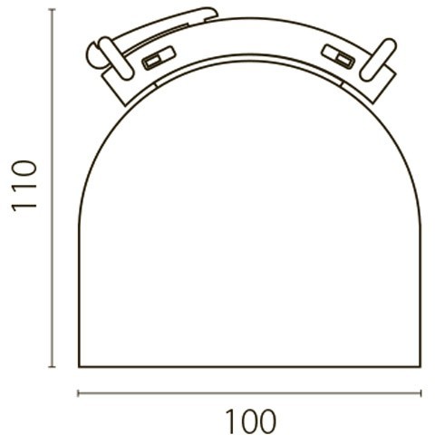 Светильник черный для шинопровода Nove Lightstar 208047 Светильник черный для шинопровода Nove Lightstar 208047