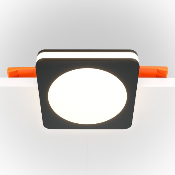 Встраиваемый светильник Maytoni DL2001-L7B Phanton светодиодный LED 7W Встраиваемый светильник Maytoni DL2001-L7B Phanton светодиодный LED 7W