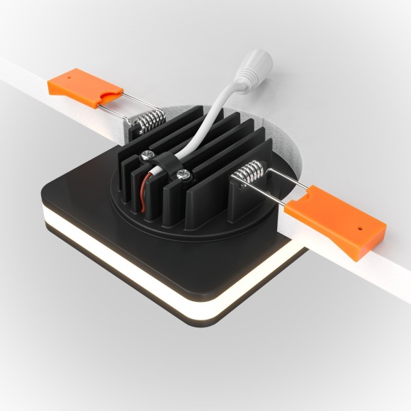 Встраиваемый светильник Maytoni DL2001-L7B Phanton светодиодный LED 7W Встраиваемый светильник Maytoni DL2001-L7B Phanton светодиодный LED 7W