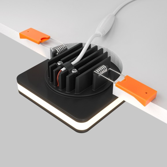 Встраиваемый светильник Maytoni DL2001-L7B Phanton светодиодный LED 7W Встраиваемый светильник Maytoni DL2001-L7B Phanton светодиодный LED 7W