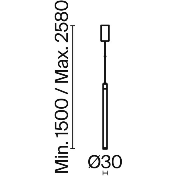 Подвесной светильник Technical P022PL-L20G3K