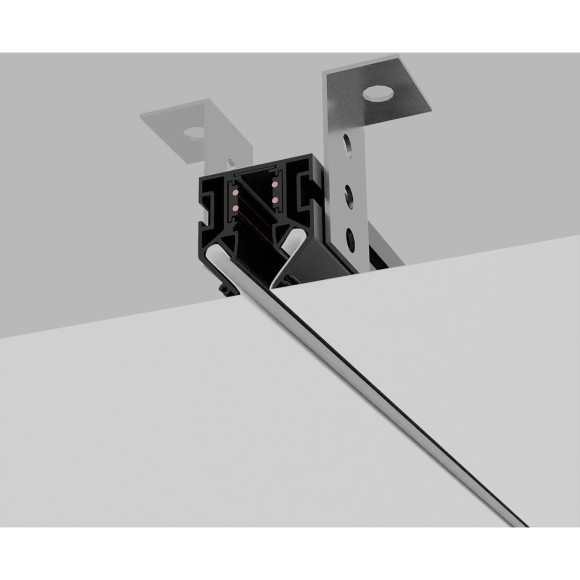 1014-TB-200, профиль под натяжной потолок (шинопровод), 2М, серия Logica