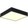 ST608.432.48 Светильник потолочный Черный LED 1*48W 3000K 4 320Lm Ra90 120° IP20 L400xW400xH55 180- Накладные светильники