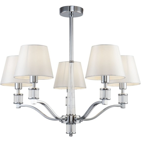 Люстра потолочная Freya FR5020PL-05CH Clarissa под лампы 5xE14 40W