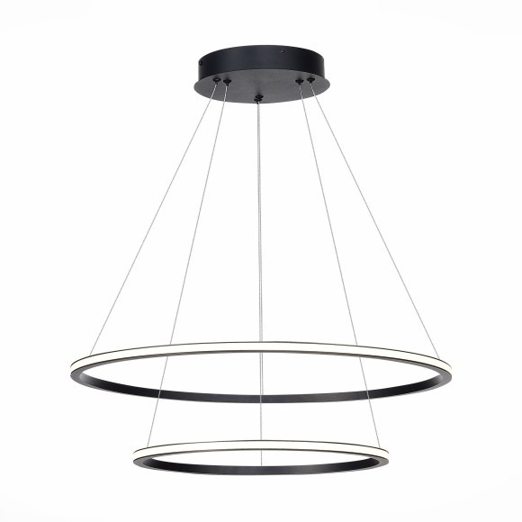 ST604.443.56 Светильник подвесной ST-Luce Черный/Белый LED 1*56W 4000K Подвесные светильники