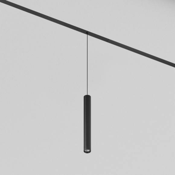 DK8308-BK Акцентный подвесной светильник SMART Denkirs SPOT (ZigBee 3.0, Wi-Fi, Bluetooth, Tuya, Smart Home, Алиса) 9Вт, 2700–6000K, 24°, Ra90, 100–265VAC, алюминий, черный