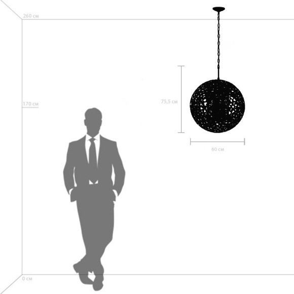 Подвесной светильник Lightstar 727081 VERONA под лампы 8xE14 320W Подвесной светильник Lightstar 727081 VERONA под лампы 8xE14 320W
