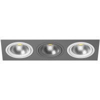 Встраиваемый светильник Lightstar i839060906 Intero 111 под лампы 3xGU10 150W