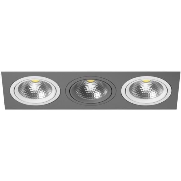 Встраиваемый светильник Lightstar i839060906 Intero 111 под лампы 3xGU10 150W