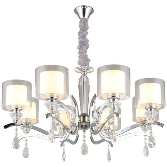 Люстра подвесная Omnilux OML-70903-08 Bollate под лампы 8xE27 60W