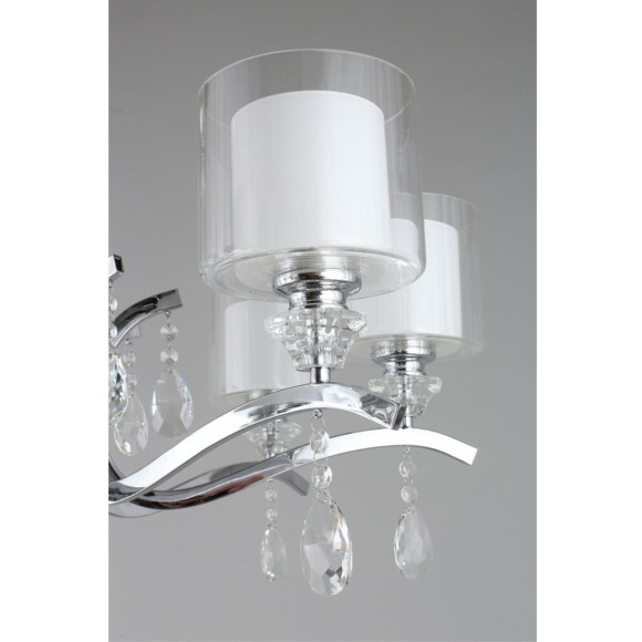 Люстра подвесная Omnilux OML-70903-08 Bollate под лампы 8xE27 60W