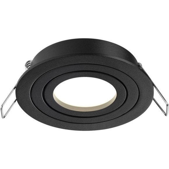 371018 WIR NT25 576 черный Светильник встраиваемый поворотный IP20 GU10 50W 220-240V MORUS