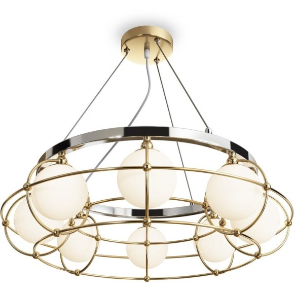 Подвесной светильник Maytoni MOD312PL-08GCH Carcass под лампы 8xG9 40W