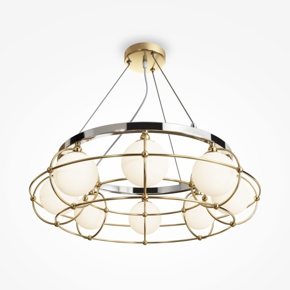 Подвесной светильник Maytoni MOD312PL-08GCH Carcass под лампы 8xG9 40W