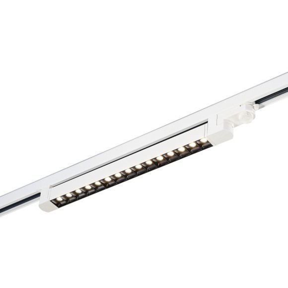 ST662.536.15 Св-к трек. Белый LED 1*15W 3000K 1 200Lm Ra90 48° IP20 L535xW33xH73 165-265V Трехфазная трековая система ST662.536.15 Св-к трек. Белый LED 1*15W 3000K 1 200Lm Ra90 48° IP20 L535xW33xH73 165-265V Трехфазная трековая система