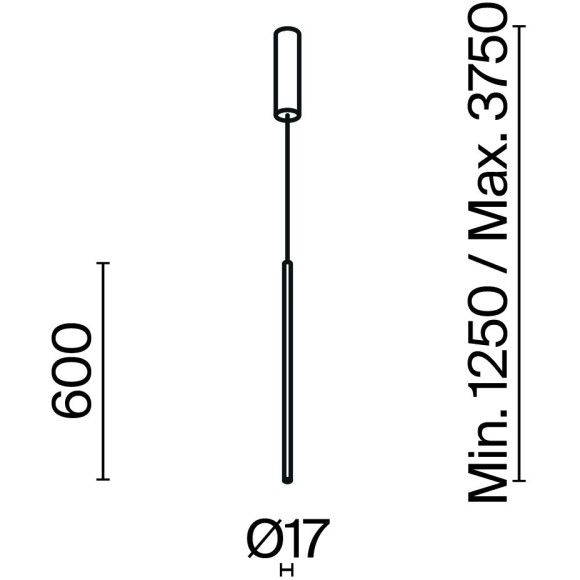 Подвесной светильник Maytoni MOD246PL-L12BSK