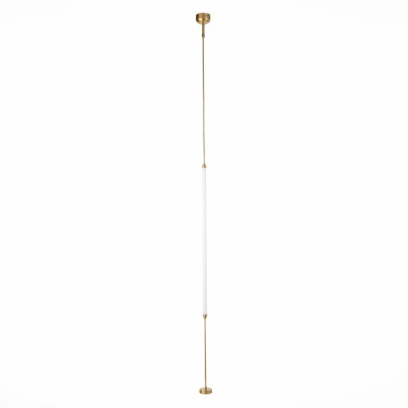 SL6004.315.01 Торшер ST-Luce Латунь/Белый LED 1*30W 3000K OLBIA