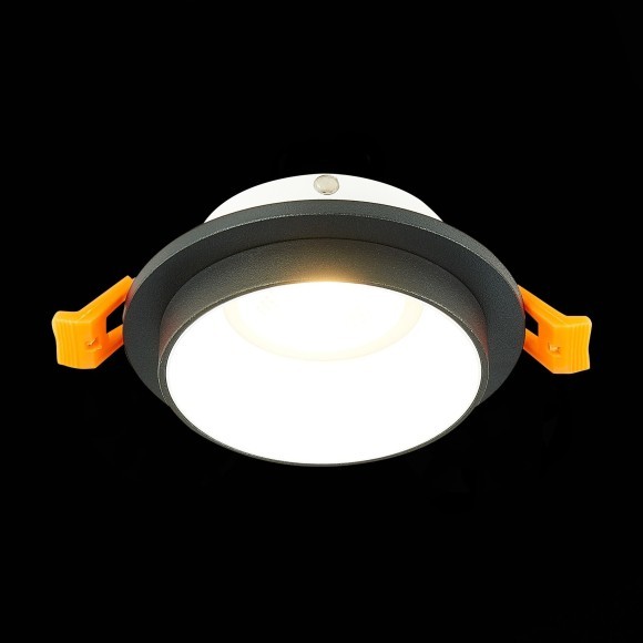 ST206.428.01 ST Luce Светильник встраиваемый, GU10,1х50W, IP20, D92xH38,220V, черный ST206.428.01 ST Luce Светильник встраиваемый, GU10,1х50W, IP20, D92xH38,220V, черный