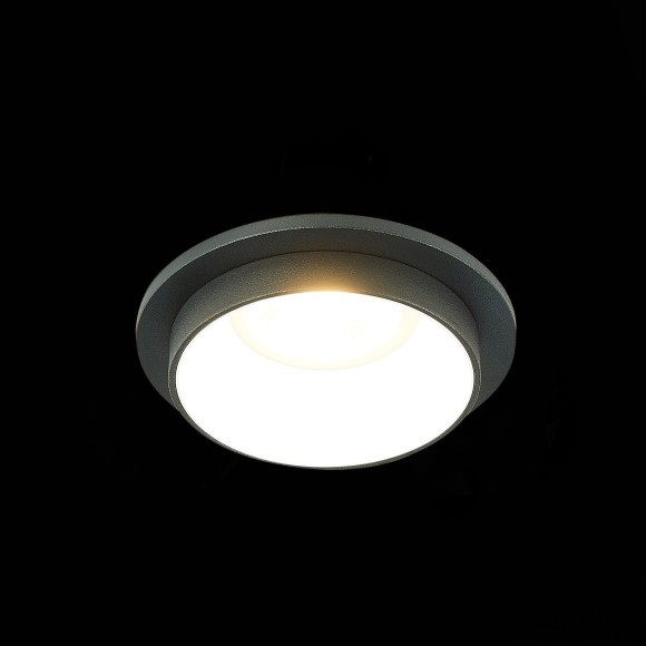ST206.428.01 ST Luce Светильник встраиваемый, GU10,1х50W, IP20, D92xH38,220V, черный ST206.428.01 ST Luce Светильник встраиваемый, GU10,1х50W, IP20, D92xH38,220V, черный