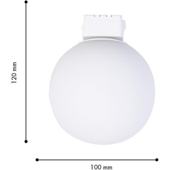 4156-1U Трековый магнитный светодиодный SMART (TUYA, Алиса, Bluetooth, Wi-Fi) светильник Favourite Unika 42V CRI90+ 3000-6000К 270Лм 120° 6Вт