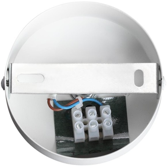 8002/1W MODERNI LN24 белый, черный металл/металл, текстиль Бра Е27 60W 220V ANIMAISA