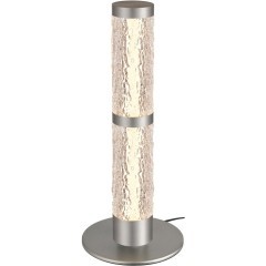 4051/11/01T Stilfort Columnia (Колумния) Никелевый светильник с прозрачным плафоном LED