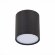 ST113.432.05 Светильник потолочный Черный LED 1*5W 3000K 390Lm Ra90 120° IP20 D68xH75 170-240V Накладные светильники