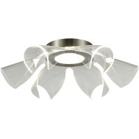 SL6235.102.20 Светильник потолочный ST-Luce Никель/Прозрачный LED 1*20W 4000K FAIRY