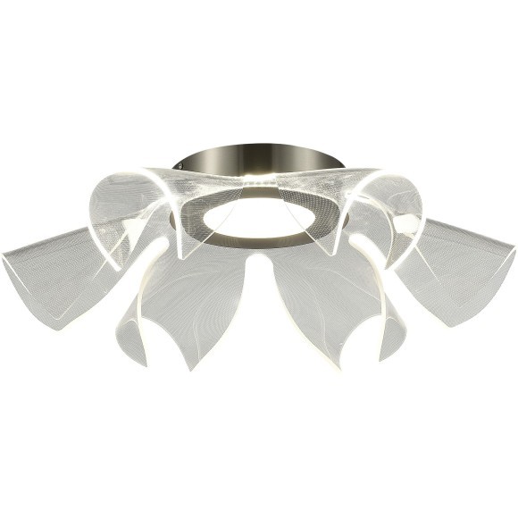 SL6235.102.20 Светильник потолочный ST-Luce Никель/Прозрачный LED 1*20W 4000K FAIRY SL6235.102.20 Светильник потолочный ST-Luce Никель/Прозрачный LED 1*20W 4000K FAIRY