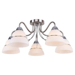 Люстра потолочная Lussole LSP-8083 GILA IP21 под лампы 5xE27 200W