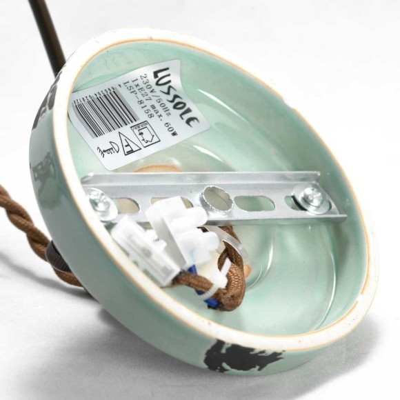 Настенный светильник на гибкой ножке Lussole GRLSP-8158 VERMILION IP21 под лампу 1xE27 10W