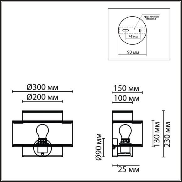 8043/1W MODERNI LN24 черный/серый/бежевый, металл/текстиль/ротанг Бра Е27 1*60W 220V LAUNA 8043/1W MODERNI LN24 черный/серый/бежевый, металл/текстиль/ротанг Бра Е27 1*60W 220V LAUNA