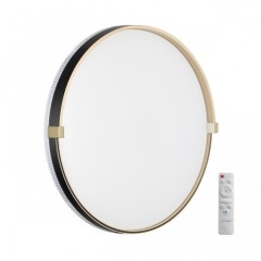 Светильник LED 70Вт 3000-6000К D490 IP43 пульт ДУ Sonex OLIDI BLACK 7647/EL Светильник LED 70Вт 3000-6000К D490 IP43 пульт ДУ Sonex OLIDI BLACK 7647/EL