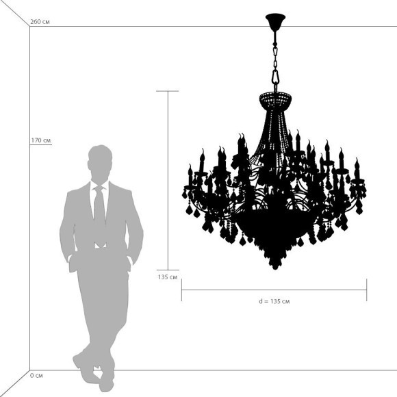 Хрустальная люстра Classic 700514