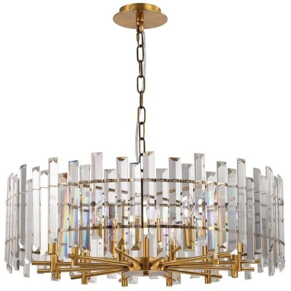 Люстра подвесная хрустальная 2114/05/12P Stilfort, серия Feeriya Люстра подвесная хрустальная 2114/05/12P Stilfort, серия Feeriya