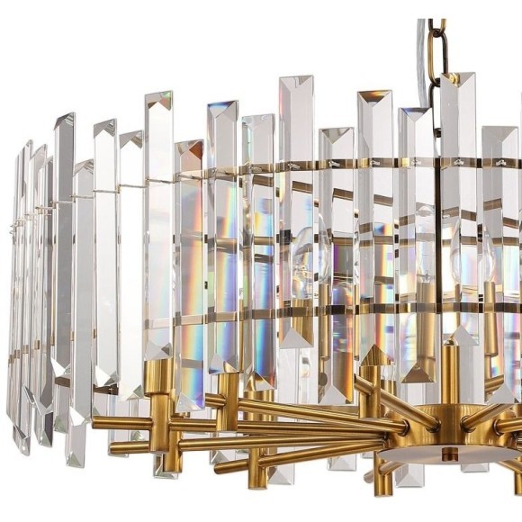 Люстра подвесная хрустальная 2114/05/12P Stilfort, серия Feeriya Люстра подвесная хрустальная 2114/05/12P Stilfort, серия Feeriya