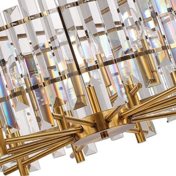 Люстра подвесная хрустальная 2114/05/12P Stilfort, серия Feeriya Люстра подвесная хрустальная 2114/05/12P Stilfort, серия Feeriya