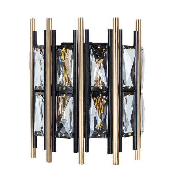 Бра Arte Lamp A1043AP-2BK ALRUBA под лампы 2xE14 40W