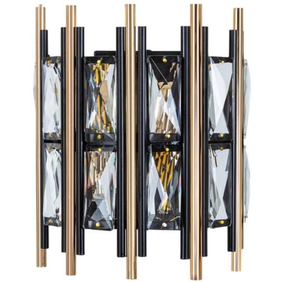 Бра Arte Lamp A1043AP-2BK ALRUBA под лампы 2xE14 40W