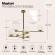 Люстра паук Maytoni MOD048PL-06G Nostalgia под лампы 6xE14 40W